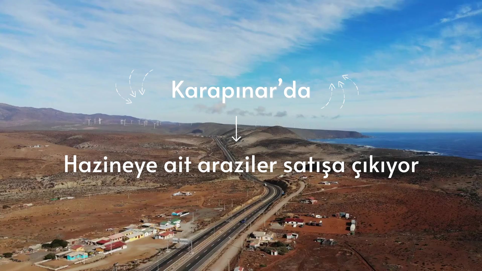 Karapınar'da hazineye ait tarım arazileri satışa çıkıyor